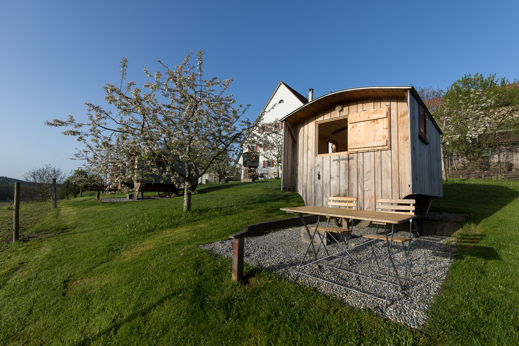 Ein Blick in den Samhof Biomarkt in Wolfegg